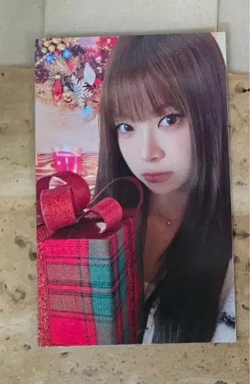 lesserafim 르세라핌 은채 사전 채 트레이딩 카드