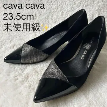미사용급 cava cava 사바사바 스틸레토 펌프스