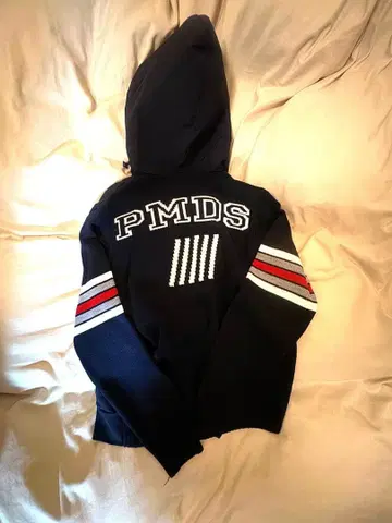 PMDS 네이비 후드 부착 후드티 M