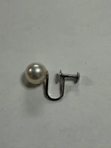 진주 펄 귀찌 한쪽