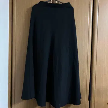 블랙 플레어 스커트 소니아 리키엘 SONIA RYKIEL 롱 스커트