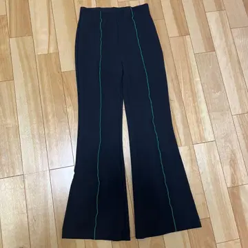 Ameri 아메리빈티지 센터라인 이지 팬츠 M 블랙 x 그린