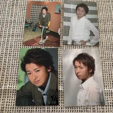 아라시 오노 사토시 라이브 공식 사진 4장 세트