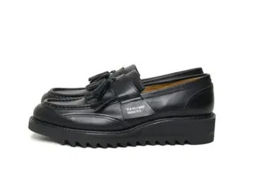 Dairiku 블랙 로퍼 통굽