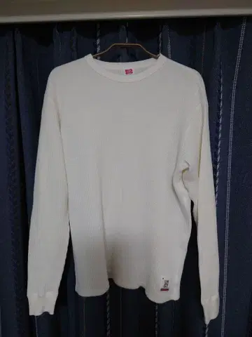스탠다드 캘리포니아 헤비 웨이트 써멀 롱 T 화이트 L 중고
