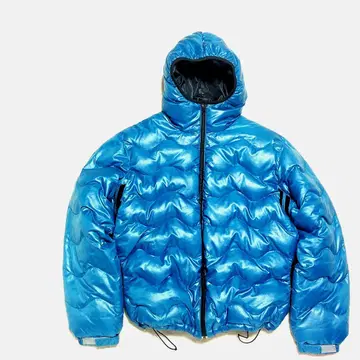 00s 오닐 웨이브 퀼팅 다운 자켓 드로 코드 헤이세이