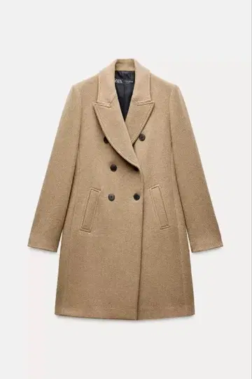 ZARA 자라 더블 브레스트 코트 XS