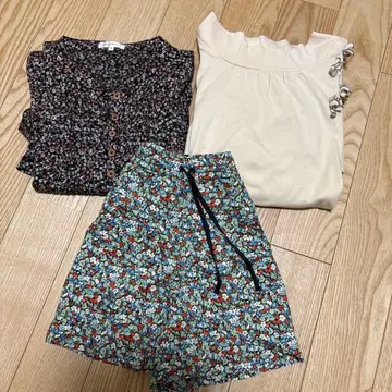 vert dense 3세트 원피스 2 숏팬츠 1