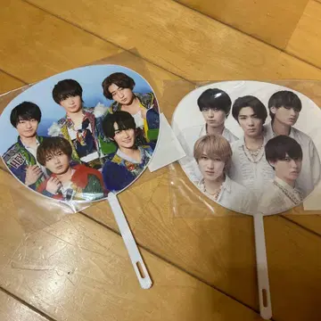 HiHi Jets 미니 부채 2개 세트