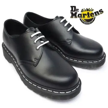[ 가격 인하 중 ] Dr. Martens 블랙 로퍼 화이트