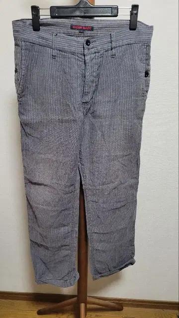 GAIJIN MADE 스트라이프 캐주얼 하프 팬츠