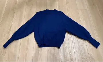 UNITED TOKYO 블루 긴팔 스웨터