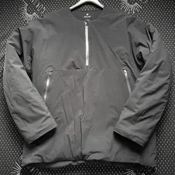 snow peak L 다운 자켓 풀오버 블랙