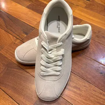 AMERICAN EAGLE 스웨이드 스니커즈 라이트 그레이