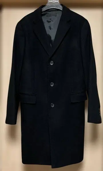 UNIQLO 울 캐시미어 체스터 코트 S 블랙