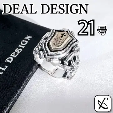 딜 디자인 메두사 방패 쉴드 모티브 실버 925 반지