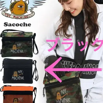 TOY MACHINE 토이머신 사코슈 메쉬 숄더백