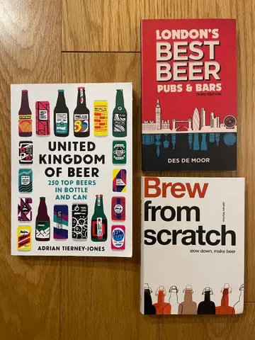 크라프트 맥주 관련 외국도서 영국 구매 3권 세트