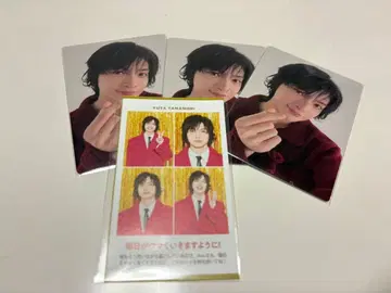 키스마이 타마모리 유타 & joy 트레이딩 카드 증명사진 묶음 판매