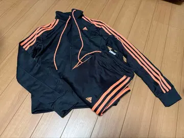 adidas 블랙/오렌지 저지