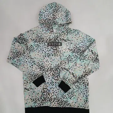 DOPE 컬러풀 도트 후드티