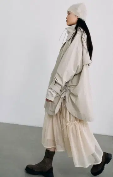 오가닉 코튼 컷 도킹 원피스 emmi