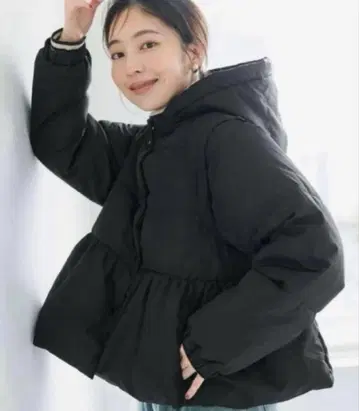 [ M 사이즈 ] coca 4way 탈부착 충전솜 아우터 블랙