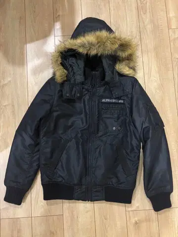 [컨디션 최상] ALPHA INDUSTRIES 퍼 부착 플라이트 자켓