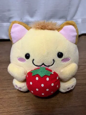 마루네코 클럽 봉제 인형 고양이 딸기 에스케이재팬 [ 새상품급 ]