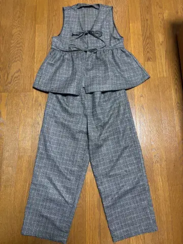 FREAK'S STORE 페플럼 뷔스티에 팬츠 셋업