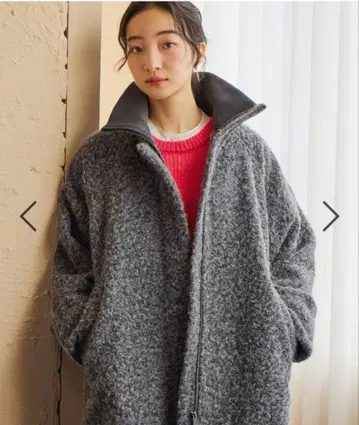 미사용 niko and - 부클레 ZIP 블루종