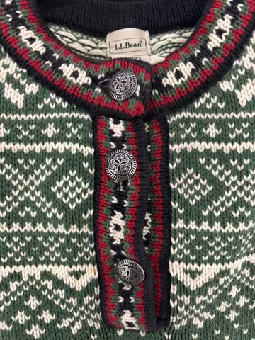 L.L.Bean 노르딕 무늬 긴팔 스웨터