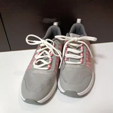 FILA 그레이 핑크 스니커즈