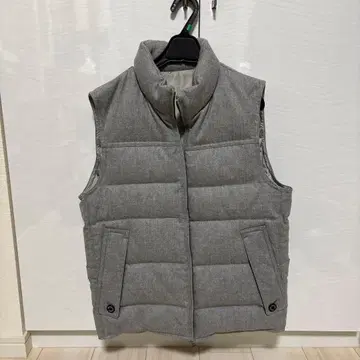 MACKINTOSH 그레이 다운 베스트 리버서블