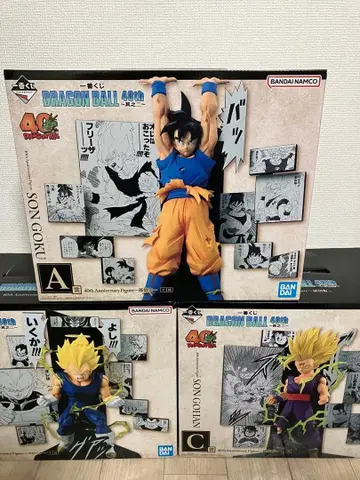 제일복권 DRAGON BALL 40th ~그 두 번째~ A B C