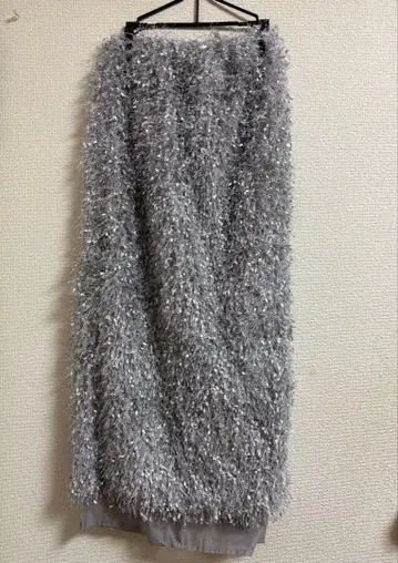 페더 레이어드 스커트 그레이 LOWRYSFARM F 사이즈