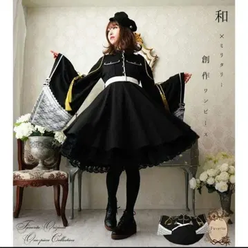 favorite 군복 원피스&페티코트