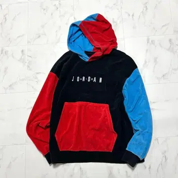 JORDAN BRAND 파일 원단 후디 자수 멀티 컬러 L