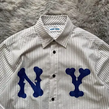 [레어] woke edge NY Glit Stripe Shirt 셔츠
