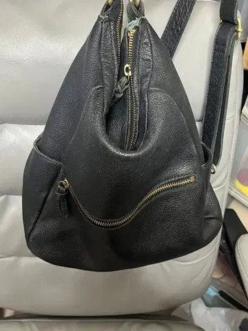 ear PAPILLONNER 천연 가죽 2way 백팩 숄더백