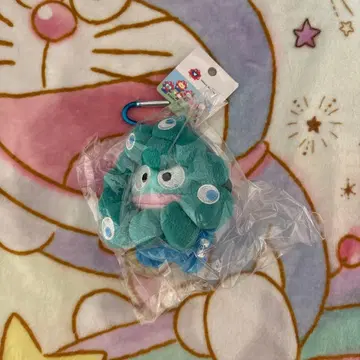 오사카 만박 미야쿠미야쿠 한교동 코스튬 봉제 인형 카라비너 스카이블루