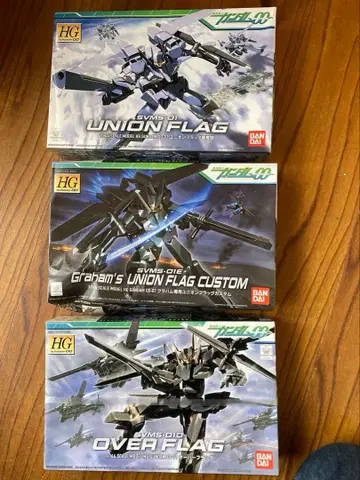 HG UNION FLAG 시리즈 3종 세트