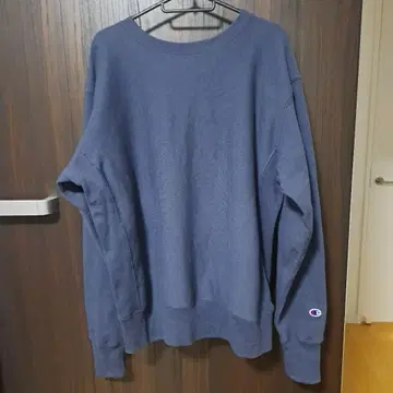 Champion 리버스 위브 네이비 속기모 XL