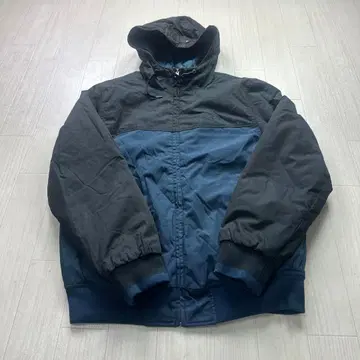 ELEMENT 바이컬러 자켓 사이즈 M 네이비 계열 x 블랙 계열