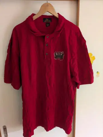 ANTIGUA XL 레드 피케 셔츠