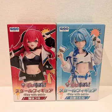 부이쓰포! 네코타 츠나, 시라나미 라무네 스케일 피규어 2점 세트