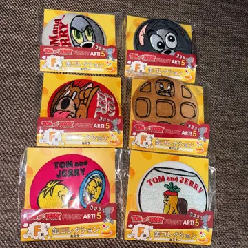 톰과 제리 제일복권 F상 캔 컬렉션 캔 거울 캔뱃지
