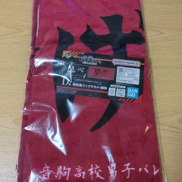 하이큐!! 제일복권 D상 가로막 빅 타월