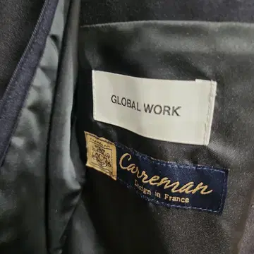 GLOBAL WORK 캐주얼 수트 네이비