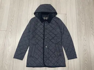 컨디션 최상 LAVENHAM 퀼팅 자켓 네이비 라벤햄